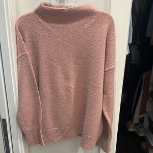 Vince Blush Cowl Neck Sweater